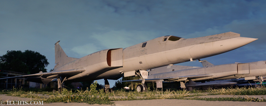 Ту-22М0 в киевском музее авиации