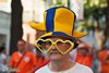Шествие голландских болельщиков 13 июня в Харькове