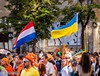 Третье шествие голландских болельщиков в Харькове
